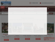 Tablet Screenshot of landmarktoursandtravels.com